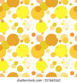 Abstract pattern with circles. Pattern for fabric. Stock vector.
