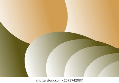 Abstract pattern with circles. Modern background with soft and elegant color gradient.