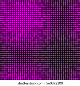 Abstract pattern of circles on a black background