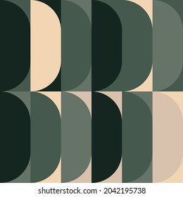 abstract pattern with circles and rectangles