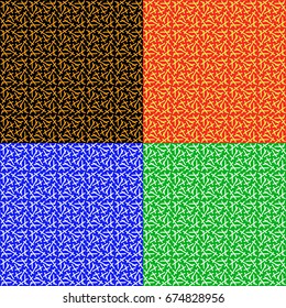 Abstract pattern color decoration doodles