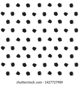 Abstract pattern with color hand drawn stroke shapes - Vector EPS