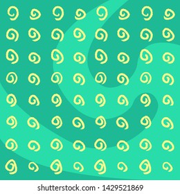Abstract pattern with color hand drawn stroke shapes - Vector EPS