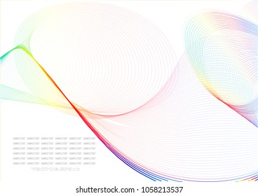 Abstract pattern color line background,EPS10
