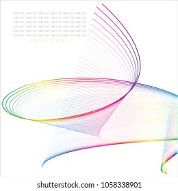 Abstract pattern color line background,EPS10