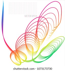 Abstract pattern color line background,EPS10