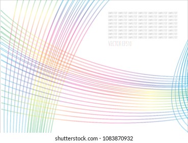 Abstract pattern Color line background,EPS10