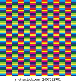 Abstract pattern , color noise , large number of colored rectangles , vector background. 
