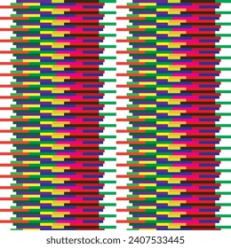 Abstract pattern , color noise , large number of colored rectangles , vector background.