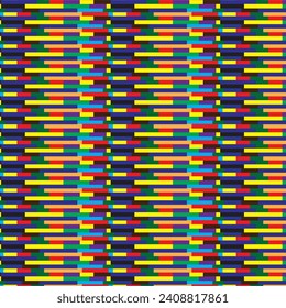 Abstract pattern , color noise , large number of colored rectangles , vector background.