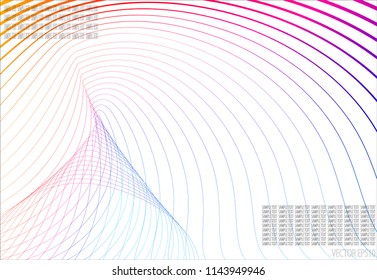 Abstract  pattern colored line background,EPS10