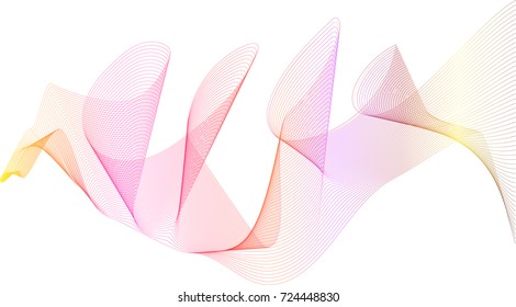 Abstract pattern colored line background,EPS10