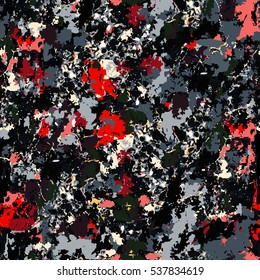 Abstract pattern, colored mosaic. Stained-glass window.