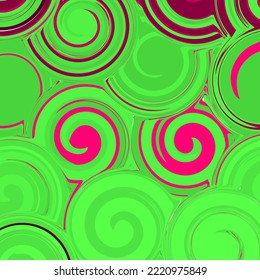Abstract pattern. Colorful circles abstract background. Vector illustration.
