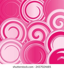 Abstract pattern. Colorful circles abstract background. Vector illustration.