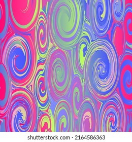 Abstract pattern. Colorful circles on bright background geometric design vector illustration