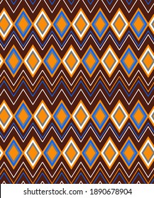 abstract pattern with  colorful rhombus. vector. Seamless pattern