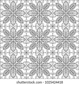 Abstract pattern for coloring doodle Sketch