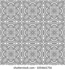 Abstract pattern for coloring doodle Sketch