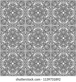Abstract pattern for coloring doodle Sketch
