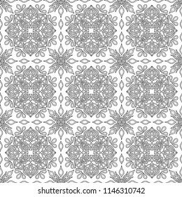Abstract pattern for coloring doodle Sketch