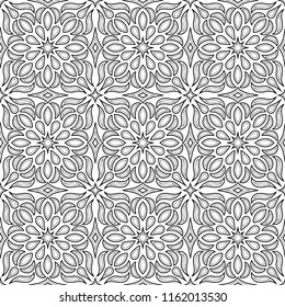 Abstract pattern for coloring doodle Sketch