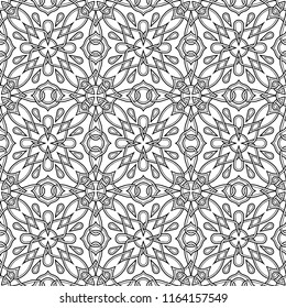 Abstract pattern for coloring doodle Sketch