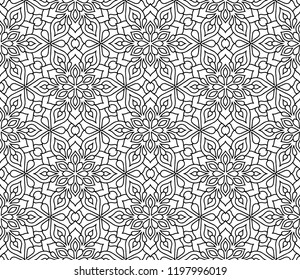 Abstract pattern for coloring doodle Sketch
