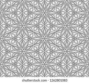 Abstract pattern for coloring doodle Sketch good mood