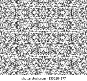 Abstract pattern for coloring doodle Sketch good mood