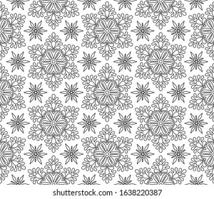 Abstract pattern for coloring doodle Sketch good mood