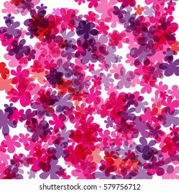 abstract pattern with colors flower. not seamless