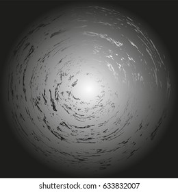 Abstract pattern from concentric circles. Universe symbol. Vector illustration EPS10 