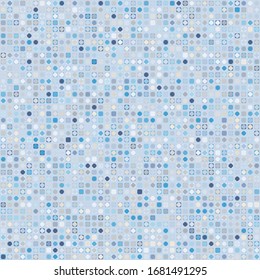 An abstract pattern consisting of small details arranged in rows.