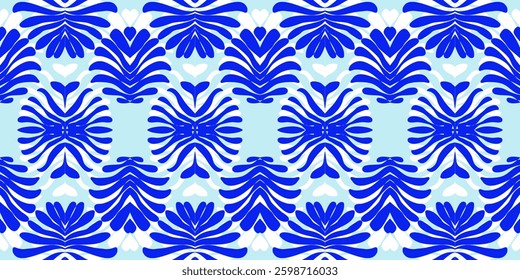 Abstract pattern of coral or seaweed design seamless for summer fashion, wallpaper,,wrapping paper , fabric,textile,scarf, carpet,bedsheet, ceramic, furniture and decor.