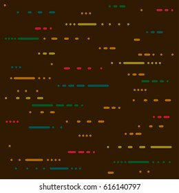 Abstract pattern. Creative motion design.