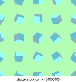 abstract pattern with cubes