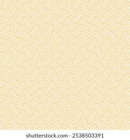 Abstract pattern curly yellow wave lines or round zig zag twirls, seamless background. Transparent - Powered by Shutterstock - Get 15% off with code: PIKWIZARD15