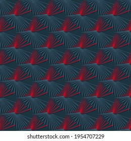 Abstract pattern of decorative geometric shapes. Seamless vector illustration. Can be used for wallpaper, image fill, web page, background, surface.
