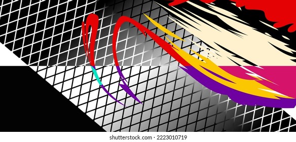 abstract pattern Design 89 Apparel Sport Wear Sublimation Wallpaper Background Vector