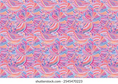 abstract pattern design for all digital print. ready to use , high quality. 