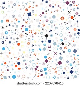 Abstract pattern design. Background design vector. Modern textile and fabric pattern. Beautiful tiles pattern. 