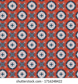 Abstract pattern design with beautiful colors combination
