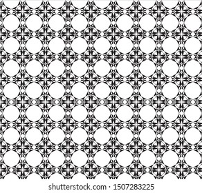 Abstract pattern design black and white color for background and wallpaper