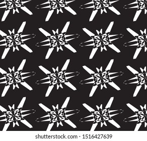 Abstract pattern design black and white for beautiful wallpaper and background 