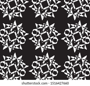 Abstract pattern design black and white for beautiful wallpaper and background 