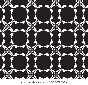 Abstract pattern design black and white for beautiful wallpaper and background 