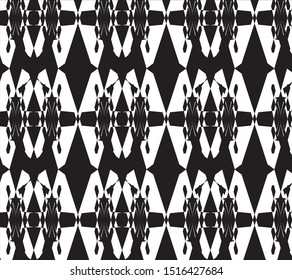 Abstract pattern design black and white for beautiful wallpaper and background 