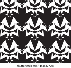 Abstract pattern design black and white for beautiful wallpaper and background 