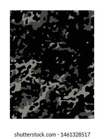 Abstract pattern design. Camo background. Camouflage pattern. Textile print for bed linen, jacket, package design, fabric and fashion concepts.